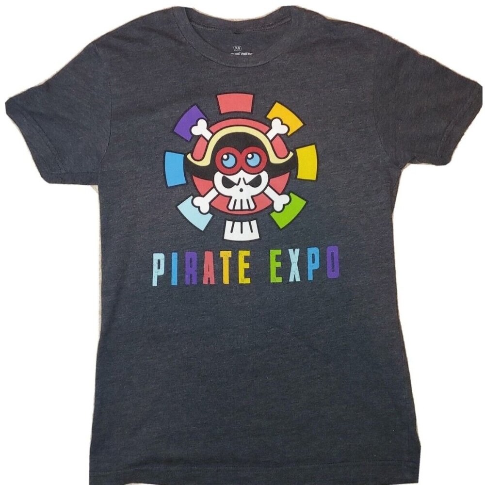 One Piece Stampede X Uniqlo Size XS Cotton Pirate Expo Graphic T-Shirt